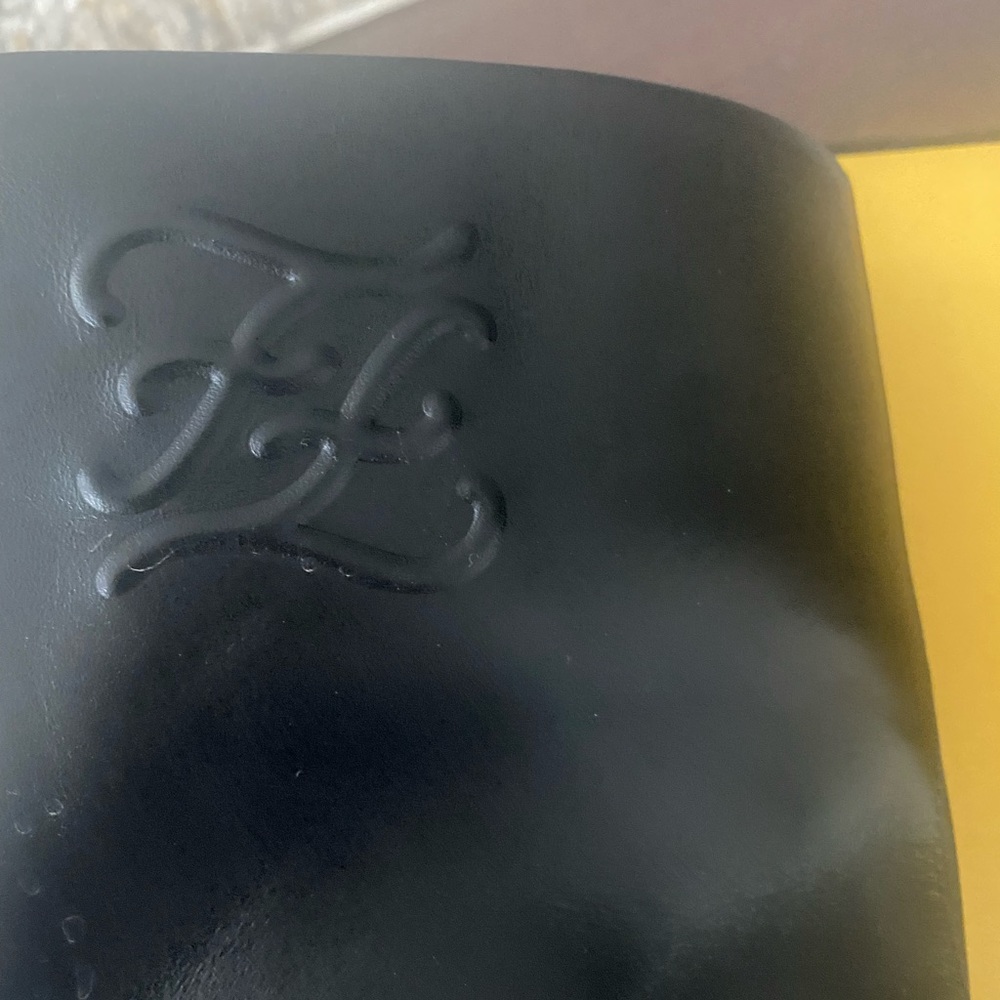 FENDI leather boots